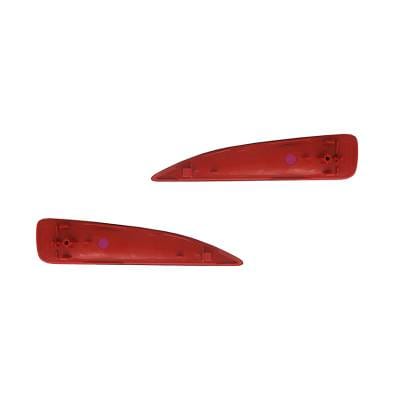 New Pair Of Reflector Lights Compatible With Toyota Yaris Le 2012-2014 52163-52100 5216452100 thumbnail 7