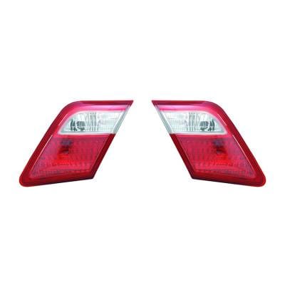 New Inner Tail Lights Pair Compatible With Toyota Camry Xle 2007-09 81580-06120 81590-06120 thumbnail 4
