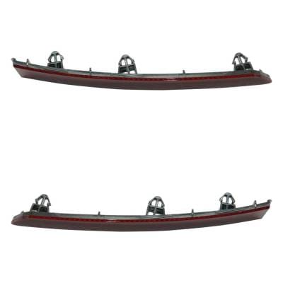 New Pair Of Daytime Running Lights Compatible With Volkswagen Tiguan 2.0L 2018 2019 2020 2021 2022 thumbnail 8