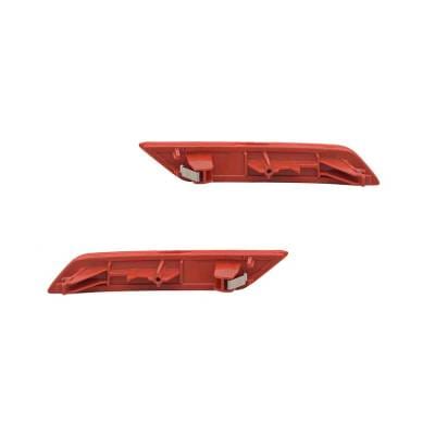 New Pair Of Reflector Lights Compatible With Honda Civic 2013-2015 Ho1184105 33505-Tr0-A51 thumbnail 7