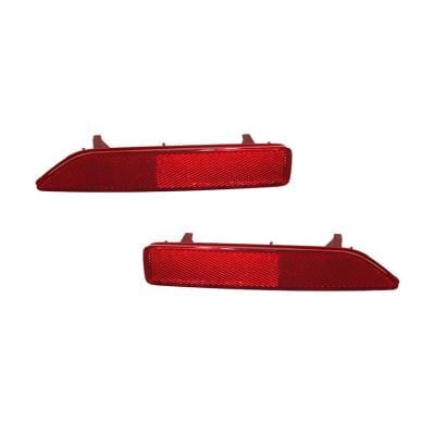 New Pair Of Reflector Light Compatible With Honda Cr-V 2007-2009 Ho2830102 33505-Swa-A01 thumbnail 3