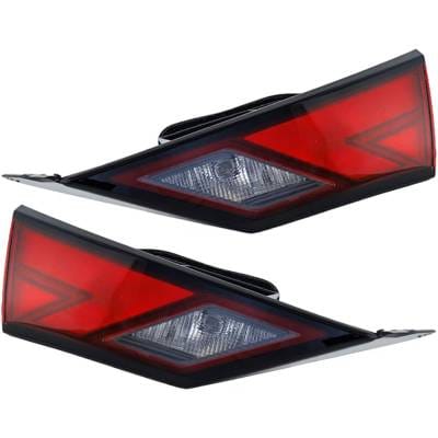 New Pair Of Inner Tail Lights Compatible With Nissan Sentra S Sr Sv Sedan 2020-2023 By Ni2803124 thumbnail 2