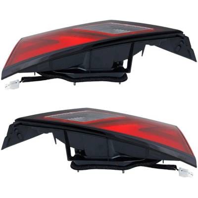 New Pair Of Inner Tail Lights Compatible With Nissan Sentra S Sr Sv Sedan 2020-2023 By Ni2803124 thumbnail 8