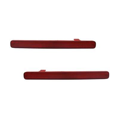 New Set Of 2 Reflector Lights Compatible With Acura Tsx 2010 2011 2012 2013 2014 Ac1184100 thumbnail 3