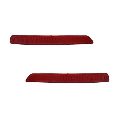 New Pair Of Reflector Lights Compatible With Acura Tl 3.5L 12-14 33505-Tk4-A11 33555Tk4a11 thumbnail 3