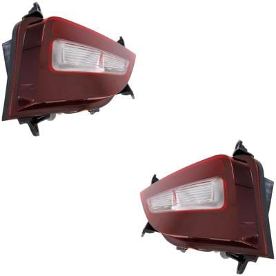 New Pair Of Daytime Running Lights Compatible With Hyundai Santa Fe 2.0L 2.4L 2019 2020 By Part thumbnail 2