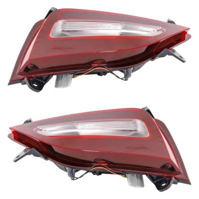 New Pair Of Daytime Running Lights Compatible With Hyundai Santa Fe 2.0L 2.4L 2019 2020 By Part thumbnail 6