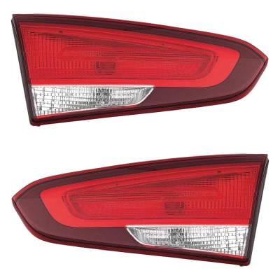 New Pair Of Daytime Running Lights Compatible With Kia Forte 2.0L 2017 2018 By Part Numbers thumbnail 2