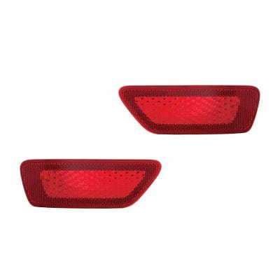 New Pair Of Reflector Lights Compatible With Jeep Grand Cherokee 11-16 57010720Ac Ch1185100 thumbnail 3
