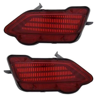 New Pair Of Daytime Running Lights Compatible With Toyota Rav4 2.5L 2013 2014 2015 By Part Numbers thumbnail 12