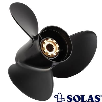 New Aluminum Propeller Compatible With Chrysler / Force 15 Spline 150 1995-1999 By 1411-140-11 31054 thumbnail 4