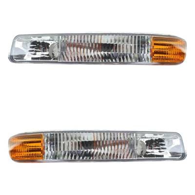 New Pair Of Daytime Running Lights Compatible With Gmc 1999 2000 2001 2002 2003 2004 2005 2006 2007 thumbnail 4