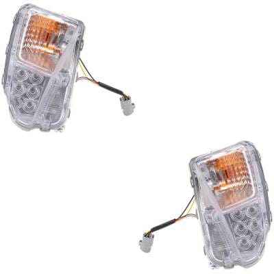 New Pair Of Daytime Running Lights Compatible With Toyota Prius Plug-In Prius 1.8L 2012-2015 By Part thumbnail 2