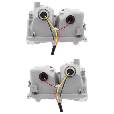 New Pair Of Daytime Running Lights Compatible With Toyota Prius Plug-In Prius 1.8L 2012-2015 By Part thumbnail 4