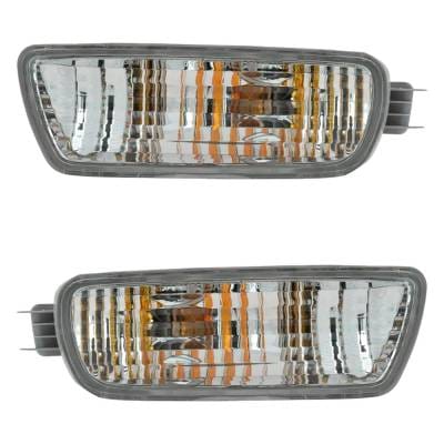 New Pair Of Daytime Running Lights Compatible With Toyota Tacoma 2.4L 2.7L 3.4L 2001-2004 By Part thumbnail 6