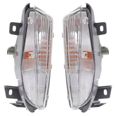 New Pair Of Daytime Running Lights Compatible With Toyota Prius V 1.8L 2012 2013 2014 By Part thumbnail 4