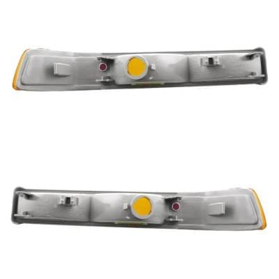 New Pair Of Daytime Running Lights Compatible With Chevrolet Blazer S10 1998 1999 2000 2001 2002 thumbnail 2