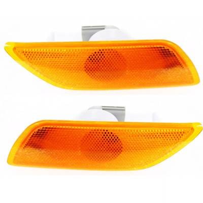 New Pair Of Side Marker Lights Compatible With Ford Focus Lx S Se Ses Sony Limited Edition 2.0L 2.3L thumbnail 6