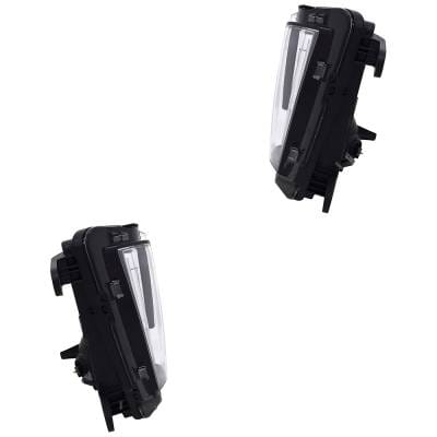 New Pair Of Turn Signal Lights Compatible With Cadillac 2014 2015 2016 2017 2018 By Part Numbers thumbnail 8