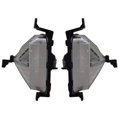 New Pair Of Daytime Running Lights Compatible With Hyundai Elantra 1.4L 1.6L 2.0L 2019 2020 By Part thumbnail 6