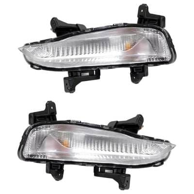 New Pair Of Daytime Running Lights Compatible With Kia Optima 1.6L 2.4L 2019 2020 By Part Numbers thumbnail 2