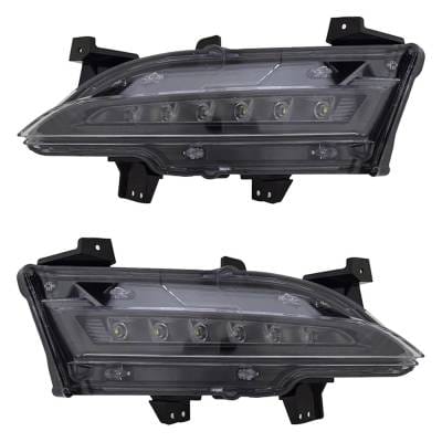 New Pair Of Daytime Running Lights Compatible With Lincoln Mkc 2015 2016 2017 2018 2019 By Part thumbnail 4