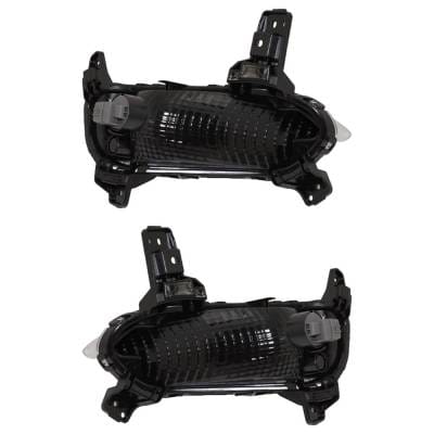 New Pair Of Daytime Running Lights Compatible With Kia Forte 1.6L 2.0L 2019 2020 2021 By Part thumbnail 8