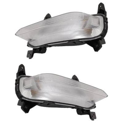 New Pair Of Daytime Running Lights Compatible With Kia Forte 1.6L 2.0L 2019 2020 2021 By Part thumbnail 12