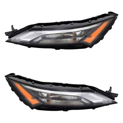 New Pair Of Daytime Running Lights Compatible With Nissan Rogue 1.5L 2.5L 2021 2022 2023 2024 By thumbnail 4