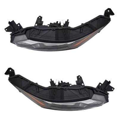 New Pair Of Daytime Running Lights Compatible With Nissan Rogue 1.5L 2.5L 2021 2022 2023 2024 By thumbnail 8