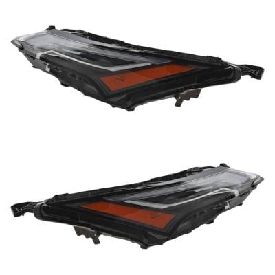 New Pair Of Daytime Running Lights Compatible With Nissan Rogue 1.5L 2.5L 2021 2022 2023 By Part thumbnail 4