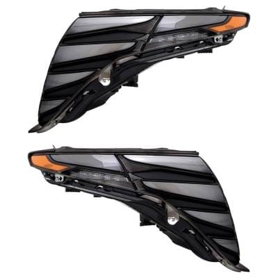 New Pair Of Daytime Running Lights Compatible With Hyundai Tucson 1.6L 2.5L 2022 2023 2024 By Part thumbnail 4