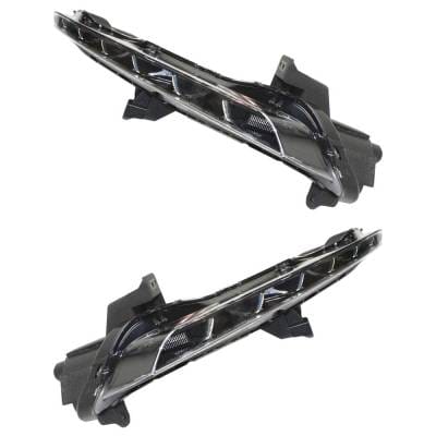 New Daytime Running Lights Compatible With Hyundai Sonata 1.6L 2.0L 2.4L 2015 2016 2017 By Part thumbnail 4