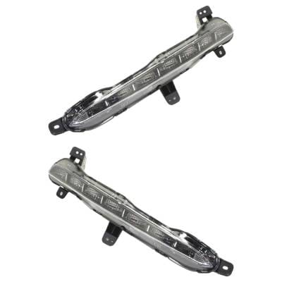 New Daytime Running Lights Compatible With Hyundai Sonata 1.6L 2.0L 2.4L 2015 2016 2017 By Part thumbnail 6