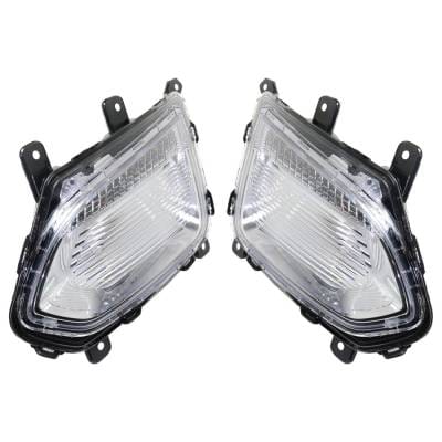 New Pair Of Daytime Running Lights Compatible With Chevrolet Equinox 2.4L 3.6L 2016 2017 By Part thumbnail 4