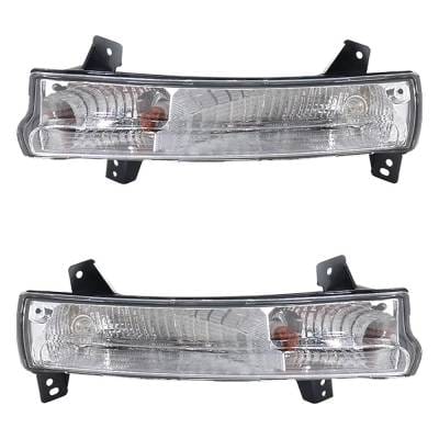 New Pair Of Daytime Running Lights Compatible With Jeep Compass 2017 2018 2019 2020 2021 By Part thumbnail 2