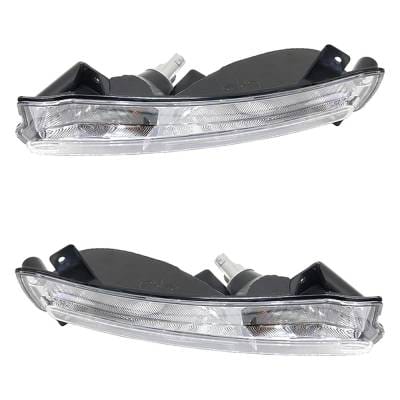 New Pair Of Daytime Running Lights Compatible With Jeep Compass 2017 2018 2019 2020 2021 By Part thumbnail 8