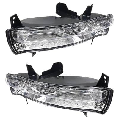 New Pair Of Daytime Running Lights Compatible With Jeep Compass 2017 2018 2019 2020 2021 By Part thumbnail 12