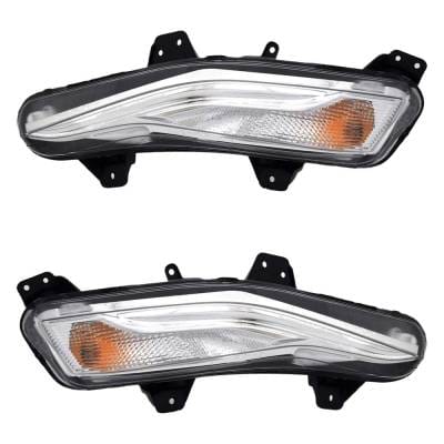 New Pair Of Turn Signal Lights Compatible With Chevrolet Malibu 2019-2024 By Part Numbers Gm2563120 thumbnail 2
