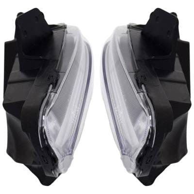 New Pair Of Turn Signal Lights Compatible With Chevrolet Malibu 2019-2024 By Part Numbers Gm2563120 thumbnail 8