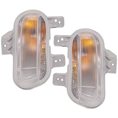 New Pair Of Front Parking Lights Compatible With Jeep Renegade Islander Sport Utility 4-Door thumbnail 4