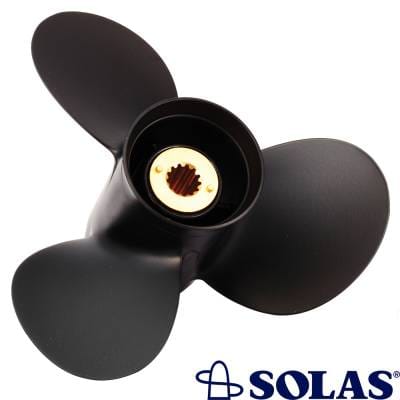 New Aluminum Propeller Compatible With Chrysler / Force 13 Spline 3.25In. Hub 75 1996-1998 By 31018 thumbnail 4