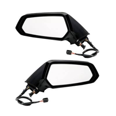 New Door Mirrors Pair Fits Chevrolet Camaro Zl1 12 Gm1320405 Gm1321405 92247438 thumbnail 2