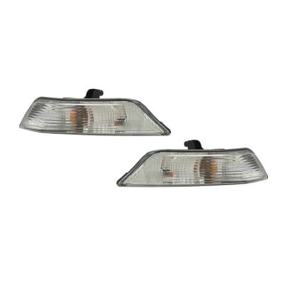 New Front Pair Of Turn Signal Lights Compatible With Ford Mustang 2015-2017 Fr3z-13200-A Fr3z-1320- thumbnail 3