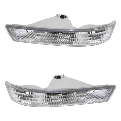 New Pair Of Daytime Running Lights Compatible With Chevrolet Gmc Astro Safari 4.3L 1995-2005 By Part thumbnail 8
