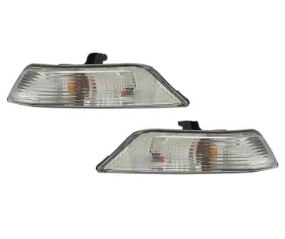 New Front Turn Signal Pair Compatible With Ford Mustang 2015 Fr3z13201a Fr3z13200a Fo2521191 thumbnail 6