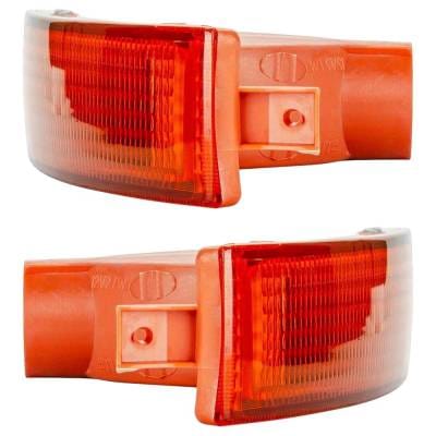 New Pair Of Front Turn Signal Lights Compatible With Nissan Maxima Gle Sedan 1995-1999 By Part thumbnail 6