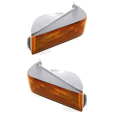 New Pair Of Daytime Running Lights Compatible With Ford Bronco Ii Ranger Explorer Sport Explorer thumbnail 8