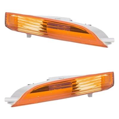New Pair Of Turn Signal Lights Compatible With Volkswagen Cc 2.0L 3.6L 2009 2010 2011 2012 By Part thumbnail 6