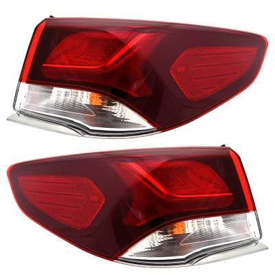 New Led Outer Tail Lights Compatible With Hyundai Sonata Limited 2.0T Sedan 2019 By Part Number thumbnail 2